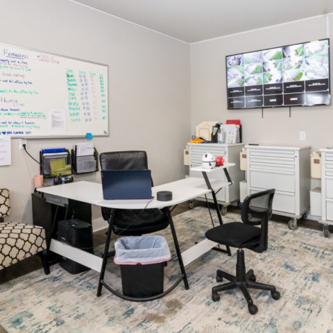 office space at addiction treatment facility