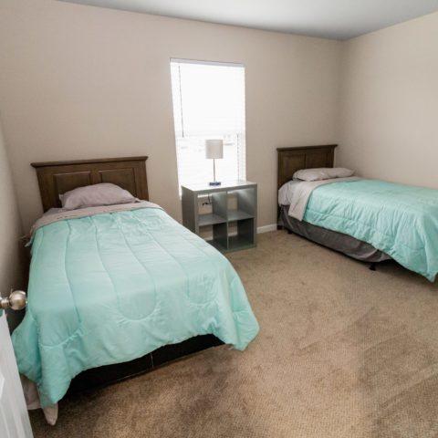 shared bedroom at rehab in Murfreesboro