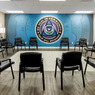 meeting room at Murfreesboro treatment center