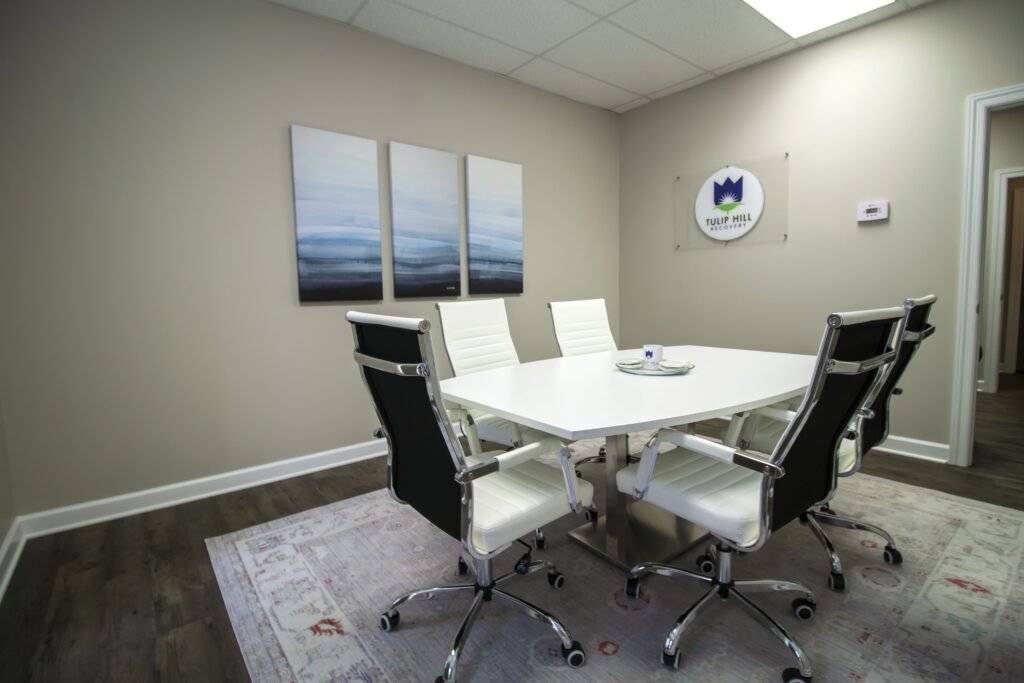 meeting room at Tulip Hill Recovery in Murfreesboro, TN