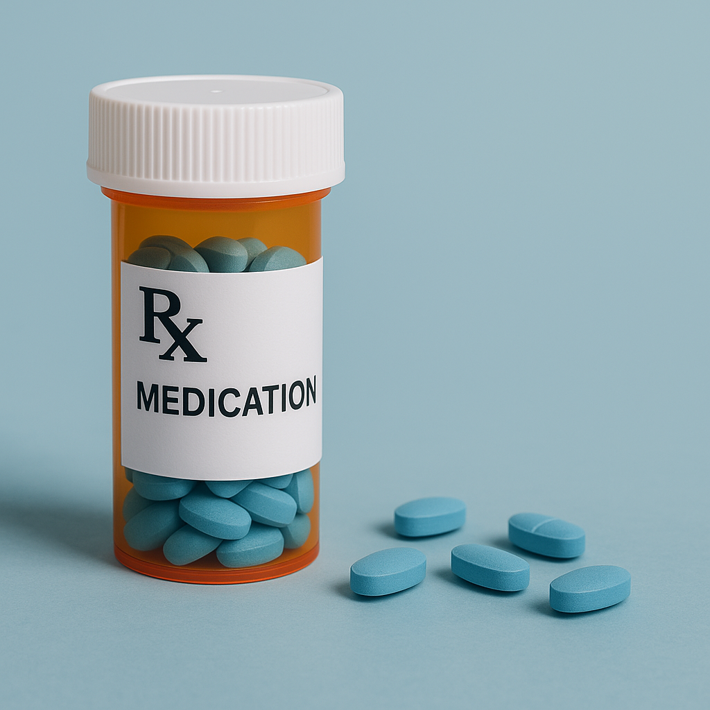 Prescription Adderall medication